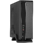 Компьютерный корпус ExeGate EX268691RUS Компьютерный корпус MiniITX ExeGate MI-207 Black, miniITX/mATX, (M450, 80мм), 2хUSB, Audio, фото 1