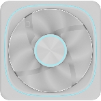 Вентилятор для корпуса Formula Air Fusion 1 WH ARGb 120х120x28 белый 4-pin 36.93дБ (упак.:1шт) Ret, фото5