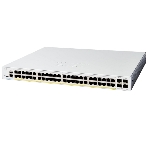 Коммутатор Cisco Catalyst C1200-48P-4X, 48×1 Гбит/с + 4×10 Гбит/с SFP+, управляемый, фото 1