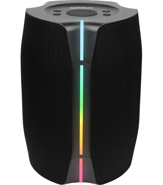 Портативная колонка Ural Болт 32х10 черный 320W 2.0 BT/3.5Jack/USB-C 10м 8000mAh (УРАЛ БОЛТ 32Х10)