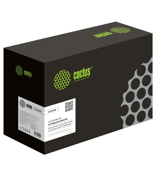 Картридж лазерный Cactus CS-W1470X (147X) черный (25200 стр.) для HP LaserJet M611dn/M612dn/M634dn/M634h