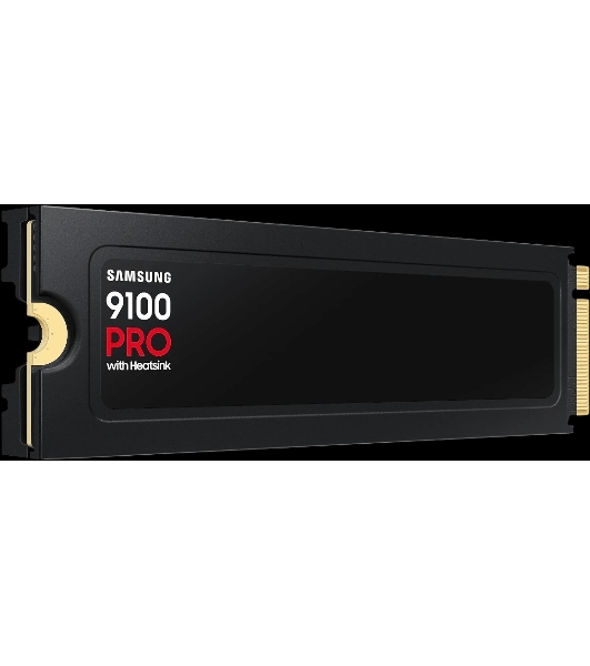 Накопитель SSD 1Tb Samsung 9100 PRO, M.2, PCI-E 5.0 x4, TLC 3D NAND R/W - 14800/13400 Mb/s с радиатором