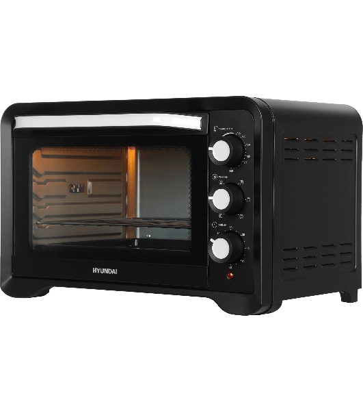 Мини-печь Hyundai MIO-HY094 35 л, 1600 Вт, черный