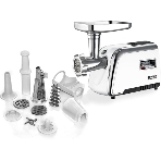 Мясорубка электрическая Centek CT-1602 Juice белый, 2000 Вт, 2.0 кг/мин, реверс, защита от перегрузки, металлический лоток, насадки - 5, фото3