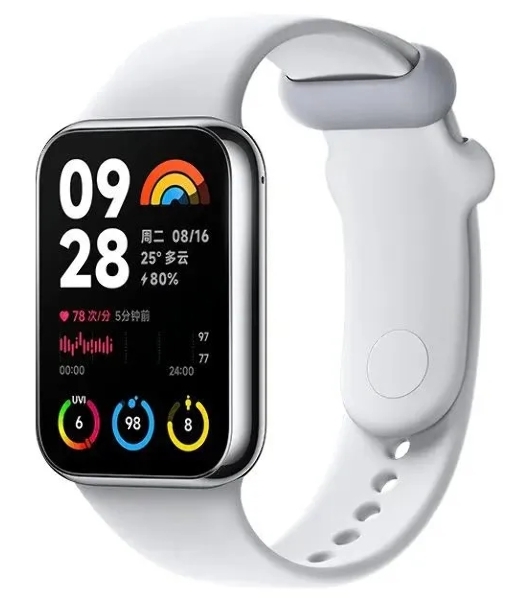 Фитнес-браслет Xiaomi Smart Band 8 Pro, 1.74 дюйм, AMOLED, Bluetooth, 5ATM, серый