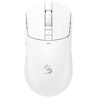 Мышь беспроводная/проводная A4Tech Bloody R72 Ultra белый, 20000 dpi, радиоканал, USB-C, кнопки - 7