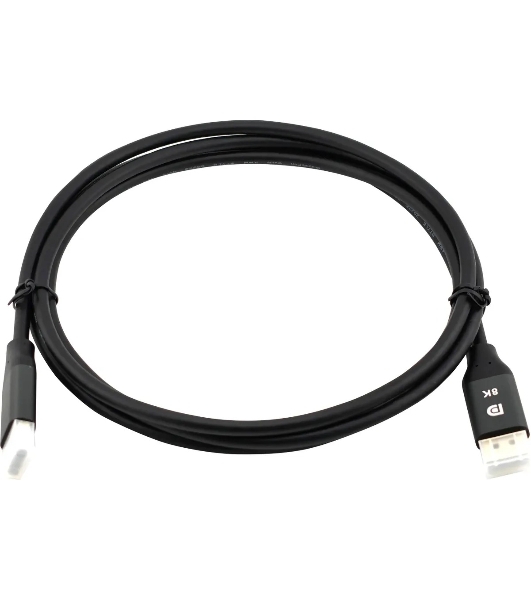 Кабель аудио-видео Cactus CS-DP-DP-1.4-2 DisplayPort (m)/DisplayPort (m) 2м. позолоч.конт. черный