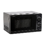 Микроволновая печь Sharp R-2000RK черный, 20 л, 800 Вт, переключатели - поворотный механизм, фото2