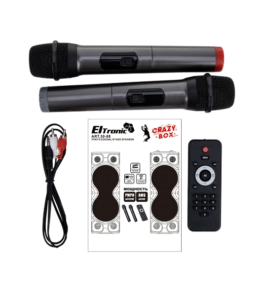 Колонка Eltronic (30-68) CRAZY BOX 4000 - 12'