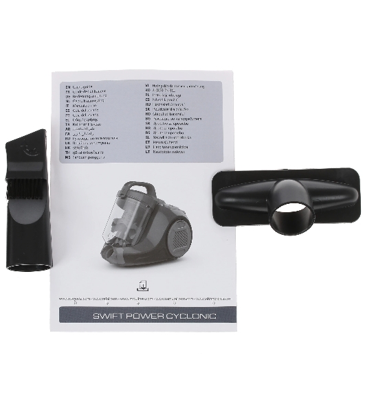 Пылесос Tefal TW2925EA черный, 750/2100 Вт, уборка сухая, пылесборник контейнер 1.2 л