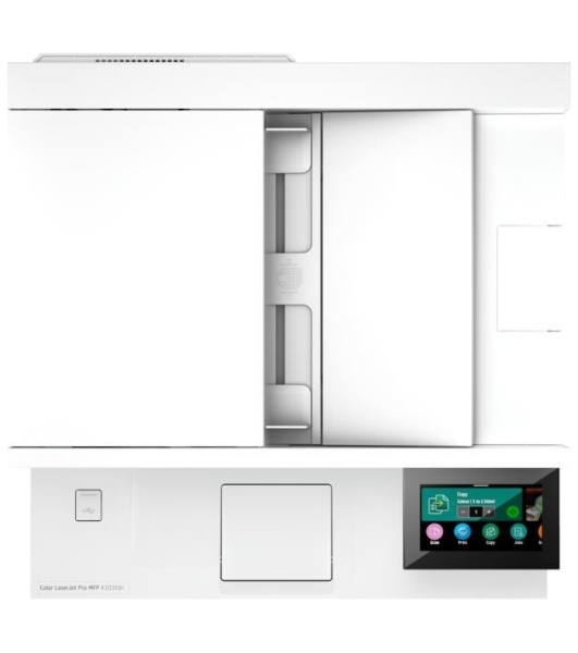 МФУ лазерное HP Color LaserJet Pro MFP 4303dw (5HH65A), A4, цветной, печ. 33 стр/мин., скан. до 44 изобр/мин. (ч/б) 35 изобр/мин. (цвет), 600x600 dpi (печать) 1200x1200 dpi (скан.), USB 2.0, Ethernet (RJ-45), Bluetooth