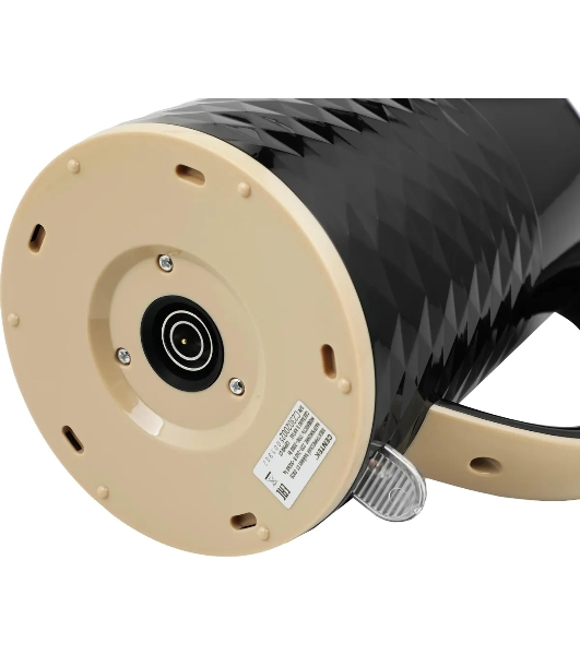 Чайник электрический Centek CT-0025 черный металл 1.8л, 1800W, двойные стенки, кнопка вкл. на ручке