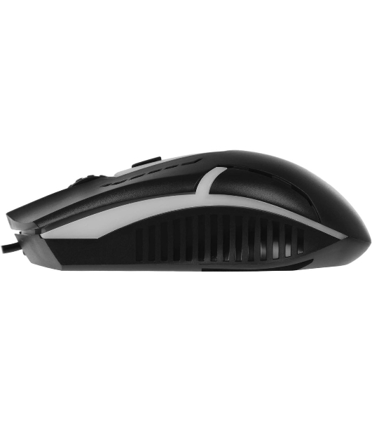 Мышь проводная Defender Flash MB-600L черный, 1200 dpi, USB, кнопки - 4