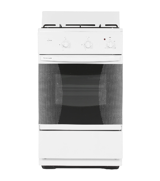 Плита комбинированная Flama CK 2202 W белый, конфорок 2 шт, духовка 30 л, 50 см x 85 см x 38 см