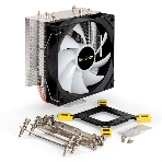 Кулер ExeGate Wizard EXX400V3-PWM.FRGB алюминий/медь, 1800 об/мин, 33 дБ, 4 pin, 140 Вт, фото3