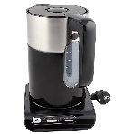 Электрочайник Bosch TWK8613 черный/серебристый, 1.5 л, 2400 Вт, скрытый нагревательный элемент, поддержание температуры, фото4
