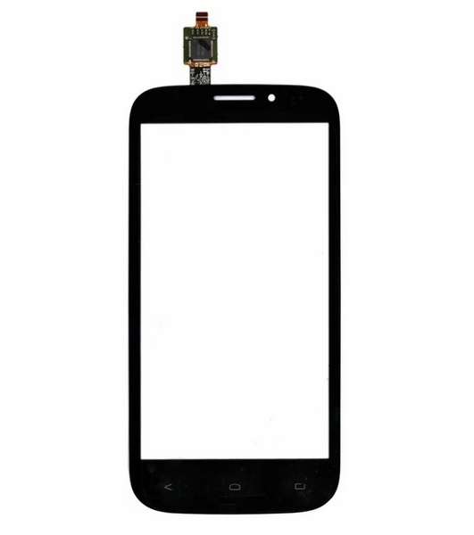 Сенсорное стекло (тачскрин) для Fly IQ4404 Spark, черное