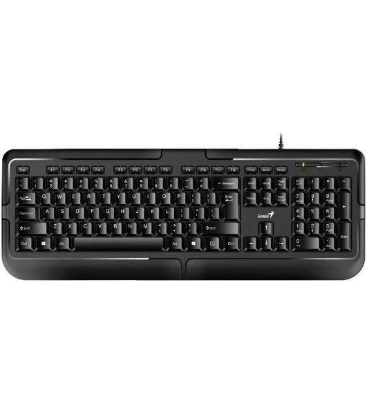 Клавиатура проводная Genius keyboard KB-118 II,RU,USB, черный
