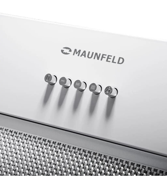 Вытяжка встраиваемая Maunfeld THAMES 601PM белый, 60 см, 850 куб. м/ч, 44 дБ