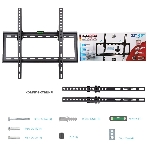 Кронштейн для телевизора Arm Media STEEL-4 черный 22'-65' макс.35кг настенный наклон, фото6