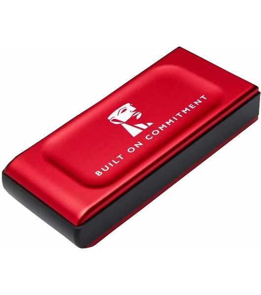 Внешний SSD Kingston XS1000, 2TB, USB 3.2 Gen 2 Type-C, R/W 1050/1000, красный