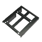 Салазки Gembird для установки двух HDD/SSD 2.5'' в отсек 3.5' металл, пакет, фото2