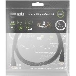 Кабель аудио-видео Cactus CS-DP-DP-1.4-2 DisplayPort (m)/DisplayPort (m) 2м. позолоч.конт. черный, фото3