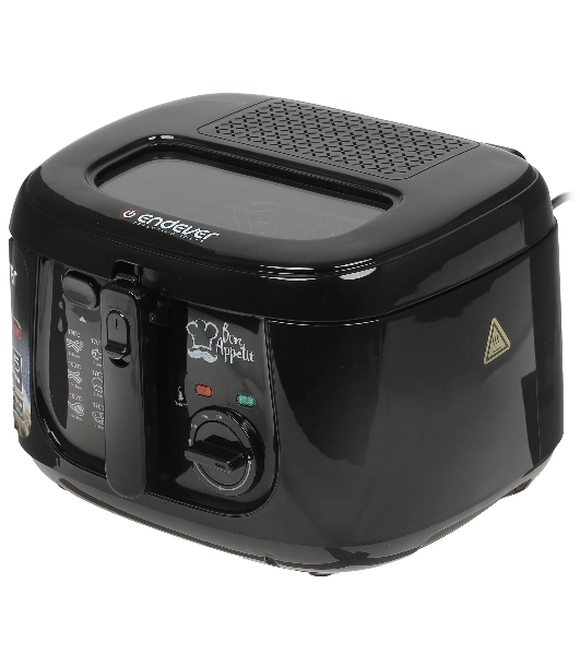 Фритюрница Endever Skyline FR-110 чёрный, 1800 Вт, 2.5 л, антипригарное покрытие