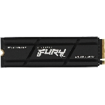Накопитель SSD Kingston Fury Renegade, 4Tb, PCIe 4.0 x4, M.2 2280, NVMe, R/W 7300/7000, с радиатором, фото 1