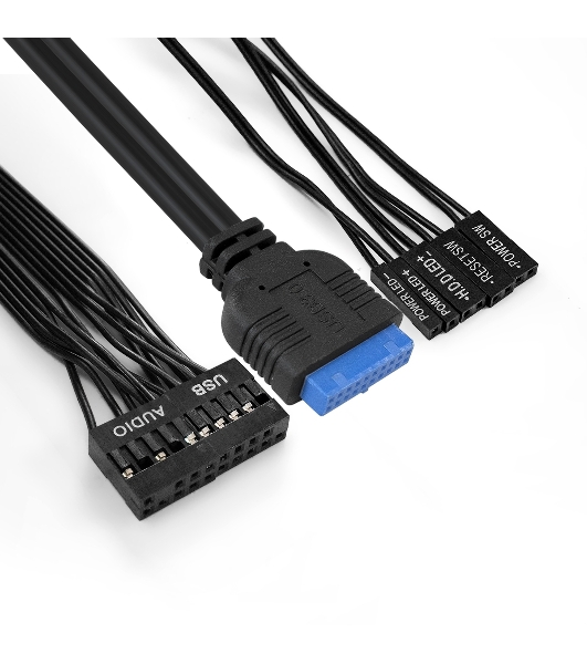 Компьютерный корпус Minitower ExeGate EX272745RUS QA-412U Black, mATX, (XP400, Black, 120мм), 2хUSB+2хUSB 3.0, Audio