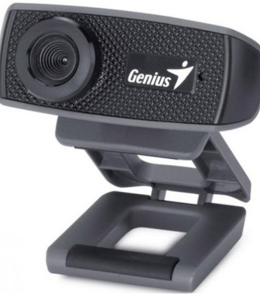 Веб-камера Genius FaceCam 1000X 1280x720, 30 кадр/с, USB, микрофон, универсальное крепление
