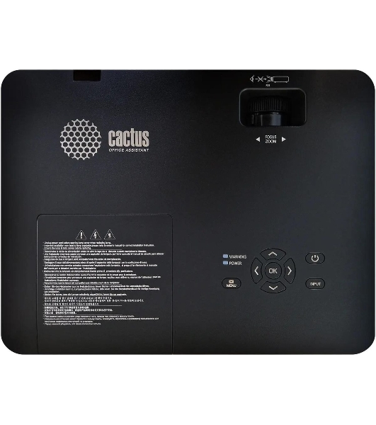 Проектор Cactus CS-S3.B 3LCD 43000Lm LS 4300Lm ANSI (1280x1024) 15000:1 ресурс лампы:10000часов 1xUSB typeA 2xHDMI 4.7кг