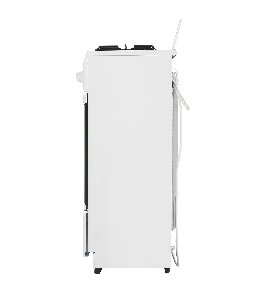 Плита комбинированная Flama CK 2202 W белый, конфорок 2 шт, духовка 30 л, 50 см x 85 см x 38 см