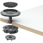 Держатель Logitech Mic Pod Table (настольное крепление для модулей микрофонов Rally), фото2