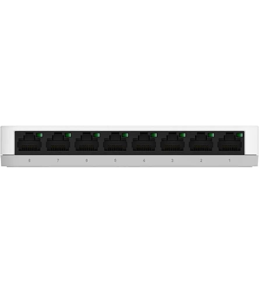 Коммутатор D-Link DGS-1008A/F1A, 8×1 Гбит/с, неуправляемый