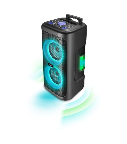 Акустическая система 2.1 Smartbuy MY DISCO, 50Вт, Bluetooth, MP3, FM, RGb подсветка Диско, микрофон