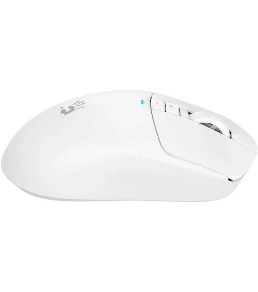 Мышь беспроводная/проводная A4Tech Bloody R72 Ultra белый, 20000 dpi, радиоканал, USB-C, кнопки - 7