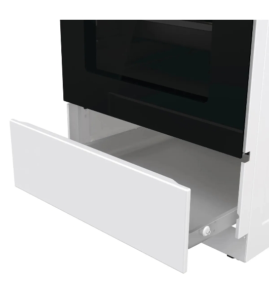 Плита комбинированная Gorenje GK5A21WH белый, конфорок 4 газовых, духовка 68 л, 50 см x 85 см x 59.4 см