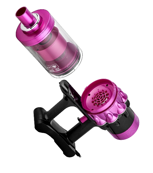 Пылесос вертикальный BRAYER BR4272 фиолетовый, питание от сети, 185 Вт, уборка сухая, пылесборник 0,8 л