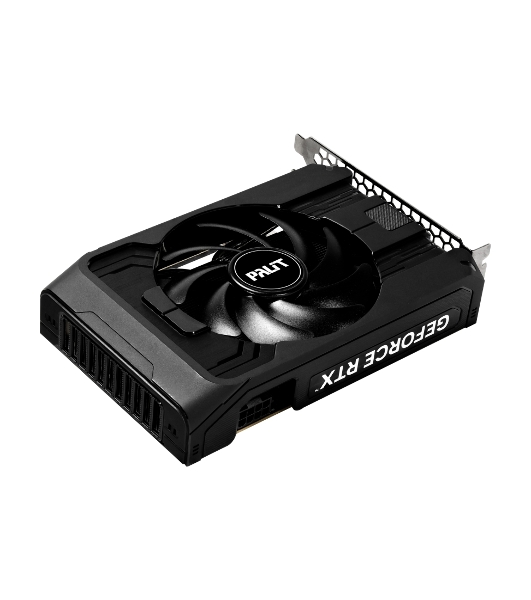 Видеокарта Palit GeForce RTX 5050 StormX OC, NVIDIA RTX 5050, 8 ГБ GDDR6, 128 бит, PCI-e 5.0, 1xHDMI, 3xDP, 2617 МГц