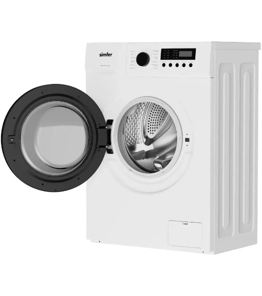 Стиральная машина Simfer WWC701 белый, загрузка фронтальная 7 кг, 1200 об/мин, класс A+++