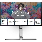 Монитор 27' AOC U27U3CV Nano IPS 3840x2160, 60 Гц (75 Гц макс.), 4 мс, 16:9, 400 кд/м², 2×HDMI 2.0, DP 1.4, USB-C (96 Вт PD), USB Hub (4×USB 3.2 Gen2 + 1×USB-C), RJ-45, 3.5 Jack, динамики (2×3 Вт), DisplayHDR 400, Adaptive-Sync, KVM, черный, фото 1