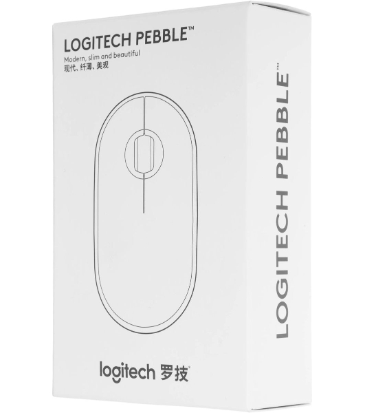 Мышь беспроводная Logitech Pebble M350 розовый, 1000 dpi, радиоканал, Bluetooth, USB, кнопки - 3