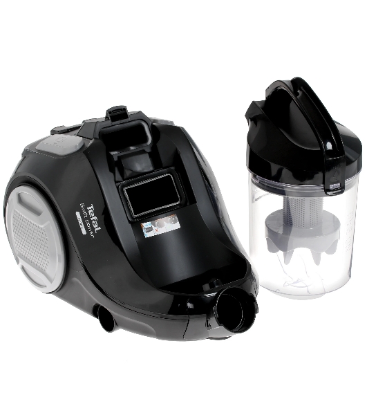 Пылесос Tefal TW2925EA черный, 750/2100 Вт, уборка сухая, пылесборник контейнер 1.2 л