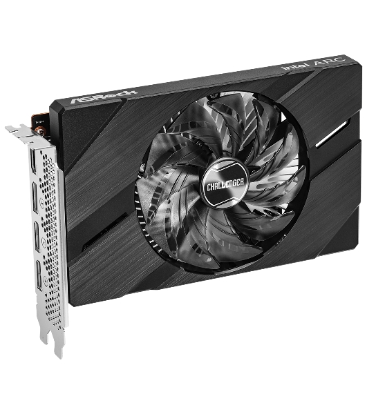 Видеокарта ASRock Arc A380 Challenger ITX 6G OC