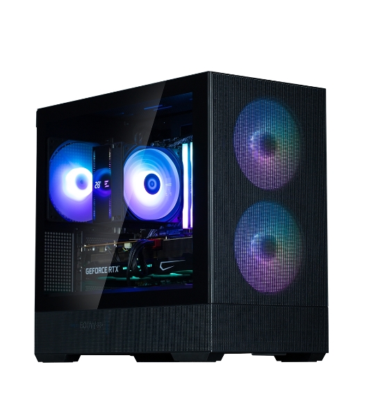 Компьютерный корпус ZALMAN P30 AIR, MATX, BLACK, WINDOW, 2xCombo (3.5'' or 2.5''), 3x2.5', 1xUSB TYPE-C, 1xUSB3.0, FRONT 2x140мм ARGb, REAR 1x140мм ARGb