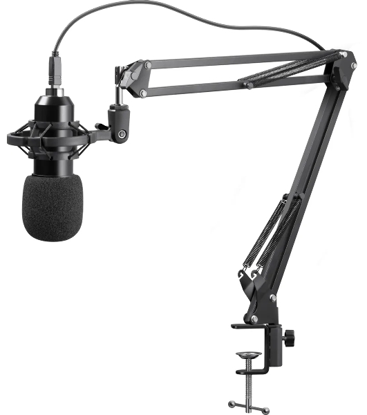 Микрофон Defender Space GMC 450 USB, стойка, провод 1.5 м