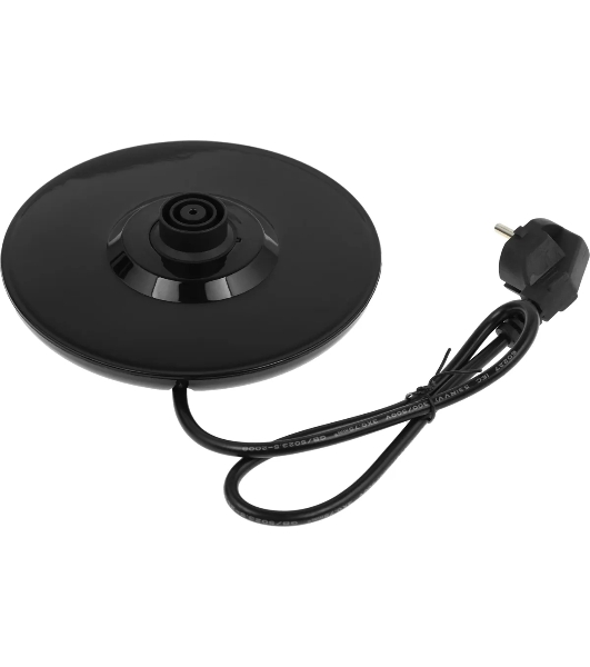 Чайник электрический Centek CT-0025 черный металл 1.8л, 1800W, двойные стенки, кнопка вкл. на ручке