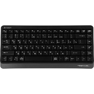 Клавиатура беспроводная A4Tech Fstyler FBK11, USB, Bluetooth/Радиоканал, черный/серый