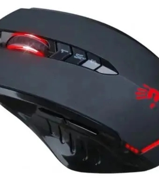 Мышь проводная A4Tech Bloody V8M Max черный, 12000 dpi, USB, кнопки - 10